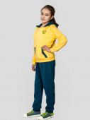 Костюм спортивный детский Merlion Niki, желто-серый