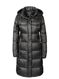 Пальто женское пуховое Merlion В-520 (черный)